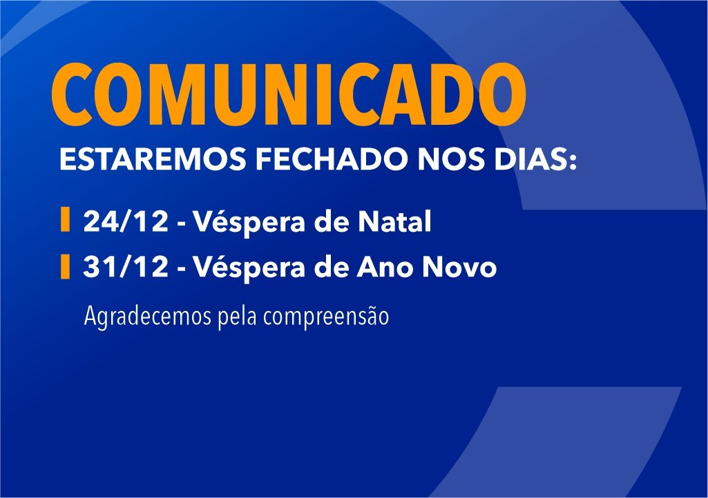 COMUNICADO | Expediente no final de ano