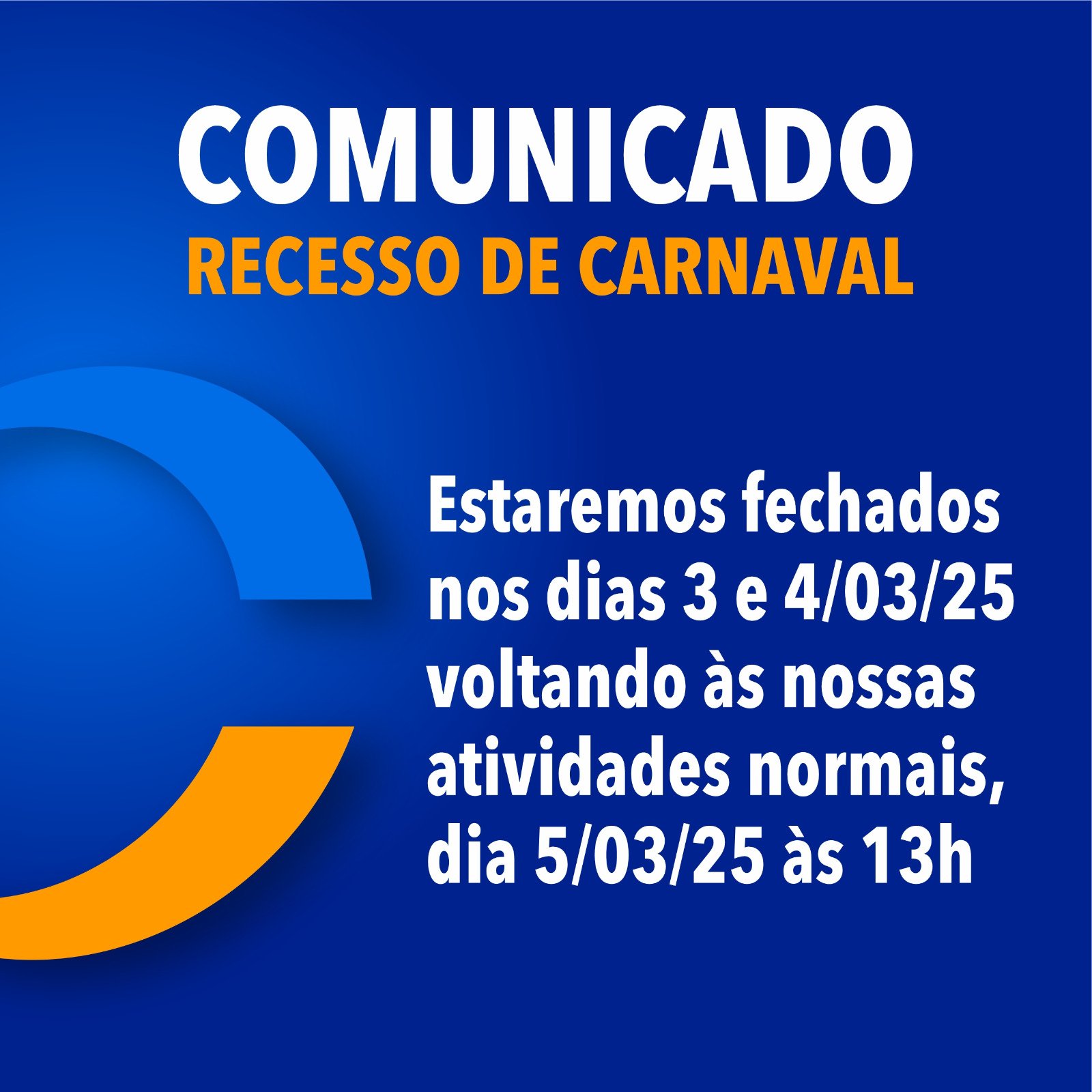 EXPEDIENTE NO CARNAVAL | Fique atento!